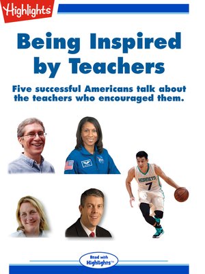 cover image of Being Inspired by Teachers